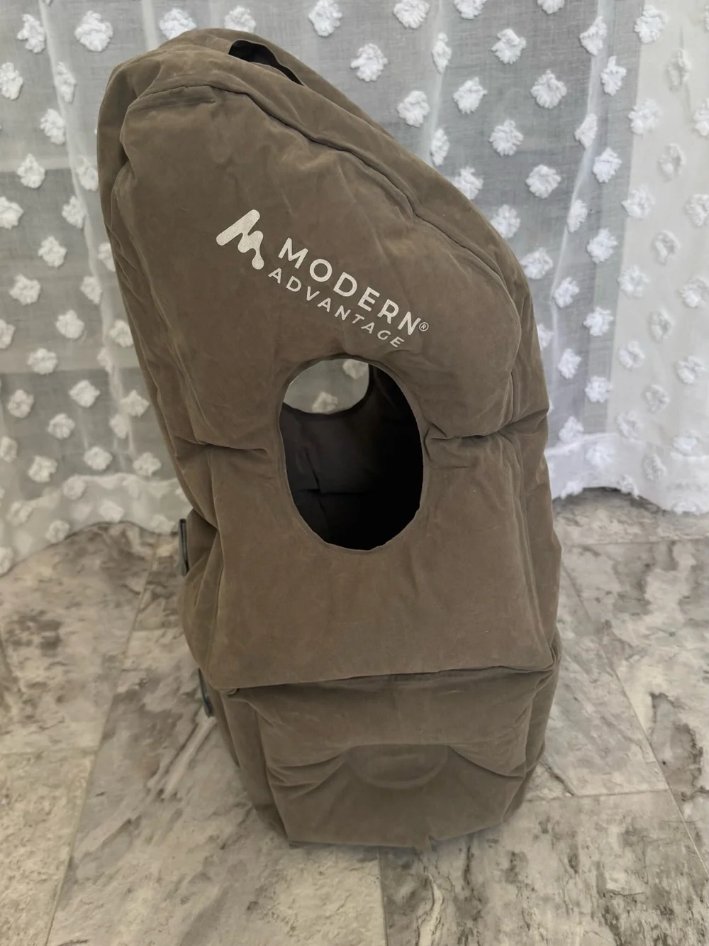 JefDiee Inflatable Travel Pillow, Airplane Neck Pillow